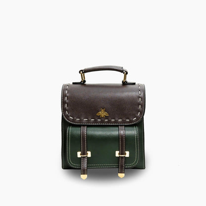 Executive Bee Business Leather Backpack - MANDOTOS