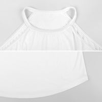 Classic Sleeveless Round-Neck Top - Soft, Comfortable, and Stylish! - Tanks & Camis