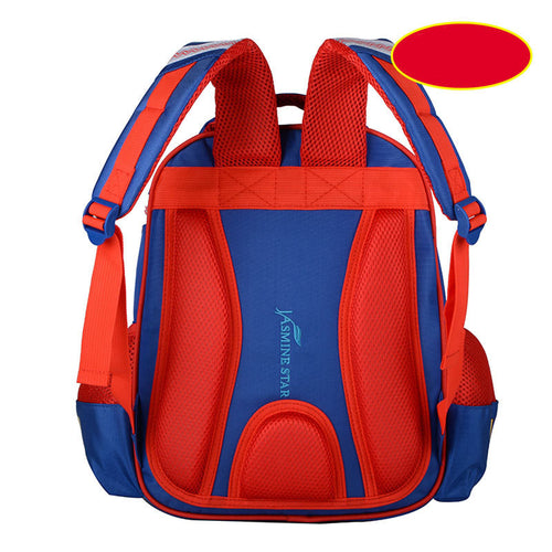 Ancient Energy three-piece trolley bag set for primary school students with colorful design and adjustable handles.