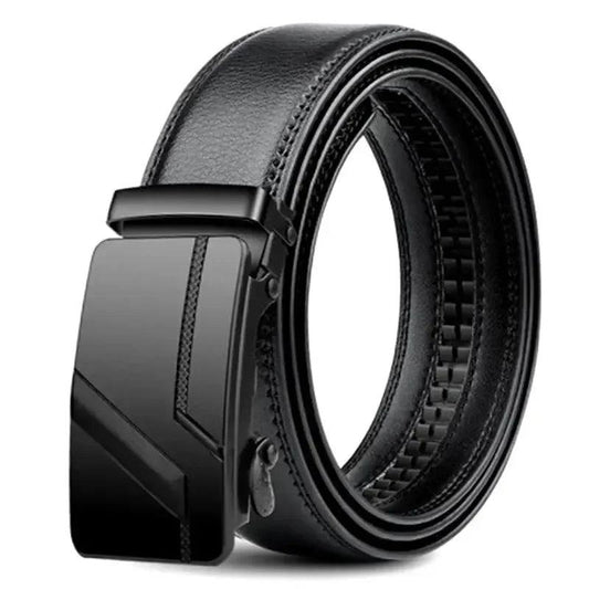 Fashion Business Men'S Belt Genuine Luxury Brand Belt Metal Buckle Belt High-Quality PU Leather Soft Belt With Cargo Pants Jeans - MANDOTOS
