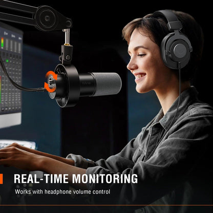 🎤 Elevate Your Voice with FIFINE K688 USB/XLR Dynamic Microphone - MANDOTOS