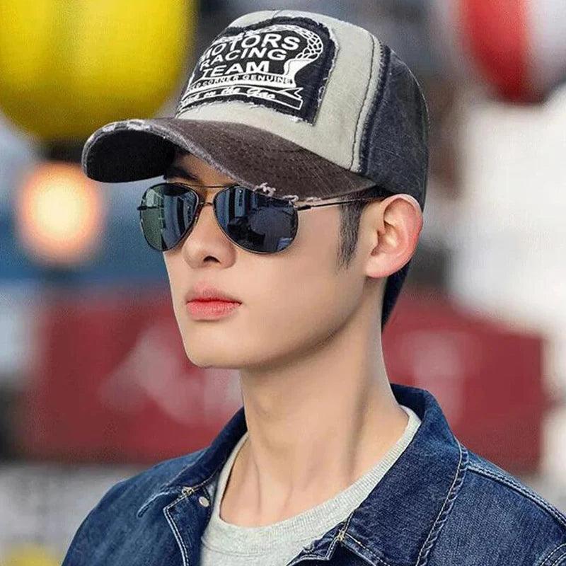 fishing embroidery Baseball Cap Men Snapback Mesh Caps Women Hats For Men Casquette Bone Casual Adjustable New Sun Hat Trucker - MANDOTOS