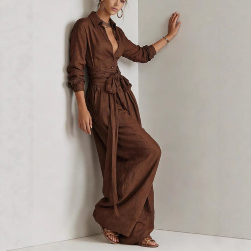 Solid color casual pants set for women by FitiqueFit, featuring a relaxed fit and stylish design perfect for everyday wear.