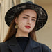 Vintage top hat by FitiqueFit, women's fashion hat in INS style, stylish and elegant hat perfect for fashion-forward outfits.