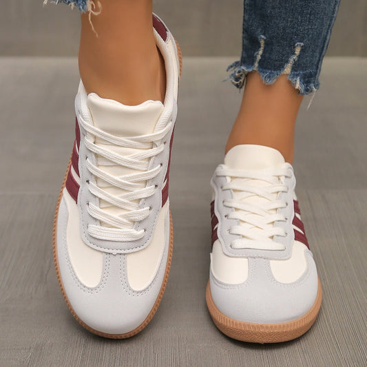 Women's FitiqueFit lace-up low-top sneakers in various colors, EU sizes 36–42, designed for training and casual wear.