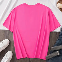 Women’s streetwear letter print tank top by FitiqueFit, casual round neck vest with bold letter design, perfect for everyday wear.