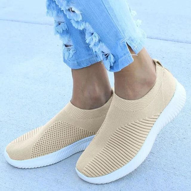 Flat Knitted Shoes - MANDOTOS