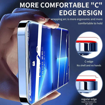 GDG YQ Store iShield tempered glass screen protectors 3-pack for iPhone 14, 13, 12, 11, 15 Pro Max, Mini, XR, X, XS Max, 7, 8 Plus, 16
