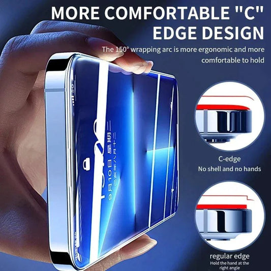 GDG YQ Store iShield tempered glass screen protectors 3-pack for iPhone 14, 13, 12, 11, 15 Pro Max, Mini, XR, X, XS Max, 7, 8 Plus, 16