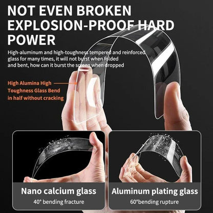 GDG YQ Store iShield tempered glass screen protectors 3-pack for iPhone 14, 13, 12, 11, 15 Pro Max, Mini, XR, X, XS Max, 7, 8 Plus, 16
