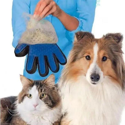 Gentle Pet Grooming Glove - MANDOTOS