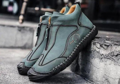 Gentleman's Leather Loafers - MANDOTOS