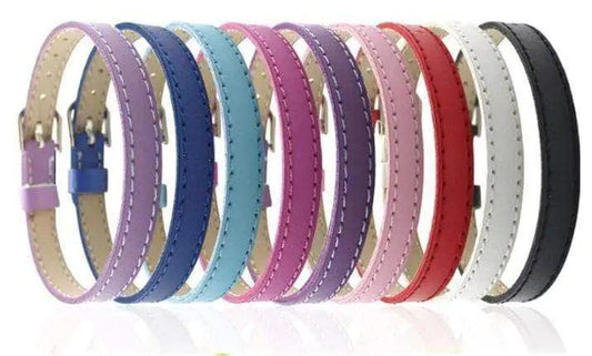 Genuine Leather Slider Bracelet - MANDOTOS