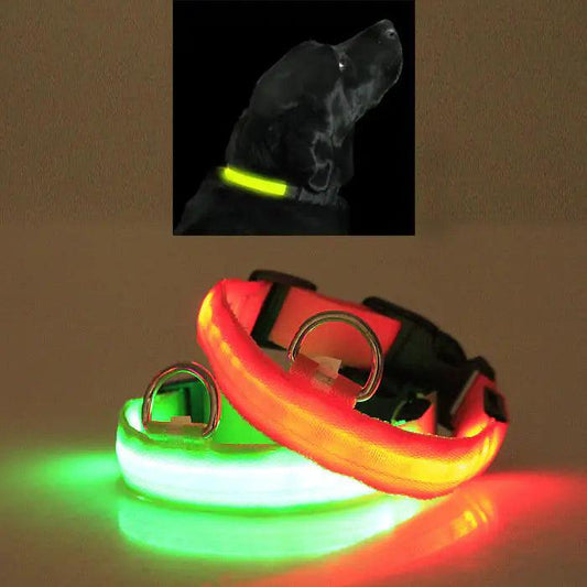 GlowGuard LED Pet Collar - MANDOTOS