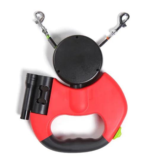 Glowing Dual Dog Leash - MANDOTOS