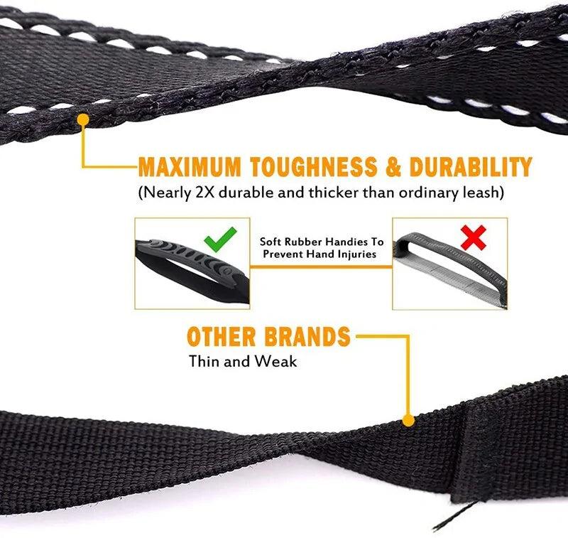 Glowing Nighttime Dog Leash - MANDOTOS