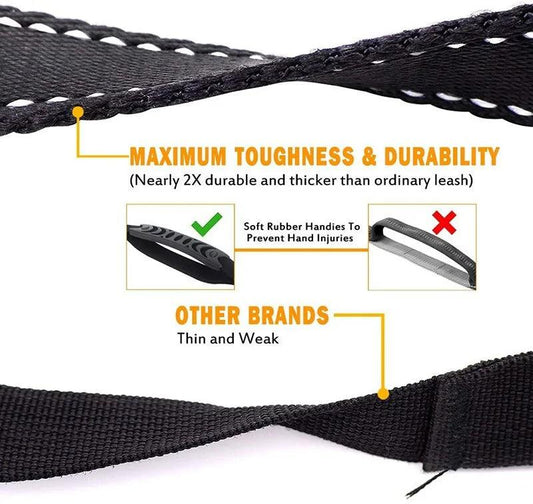 Glowing Nighttime Dog Leash - MANDOTOS