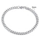 Gold-Tone Stainless Steel Cuban Bracelet 3-11mm - MANDOTOS