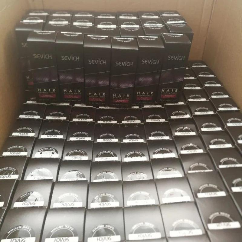 Hair Building Fibers Keratin Thicker Anti Hair Loss Products Concealer Refill Thickening Hair Fiber Powders Growth sevich 25g - MANDOTOS