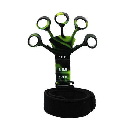 Hand Grip Strengthener Physical Tools Guitar Finger Trainer Training and Exercise Gym 6th Level Resistance Gripster Expander - MANDOTOS