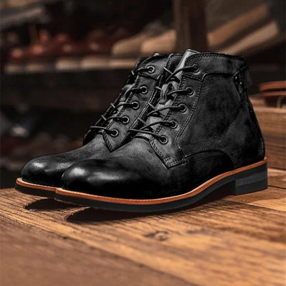 Handmade Leather Men's Boots - MANDOTOS