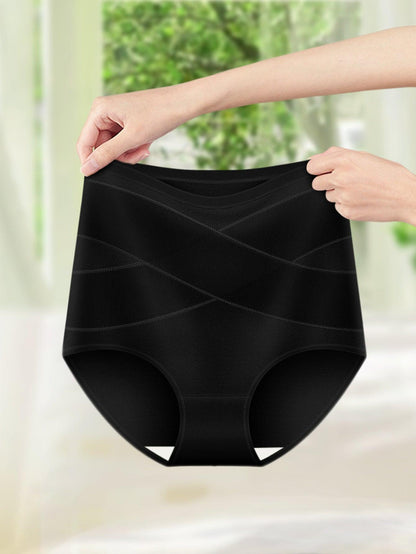 High Waist Shaping Briefs Large Size Ladies' Underwear - MANDOTOS