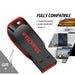 Black HOLLAND Store USB flash drives with 128GB, 64GB, and 32GB storage, featuring keychain attachment for portable data storage.