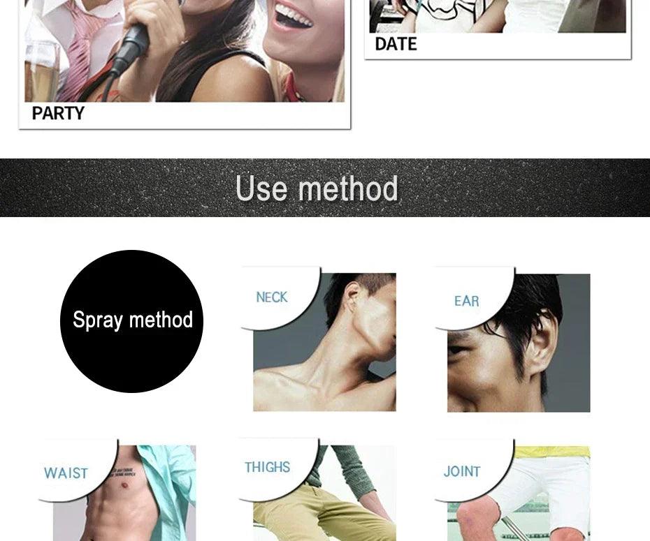 Hot Sale Perfume For Men Self Confidence Cologne Perfume Atomizer Fresh Temptation Gentleman Parfum Male Fragrance Cologne - MANDOTOS