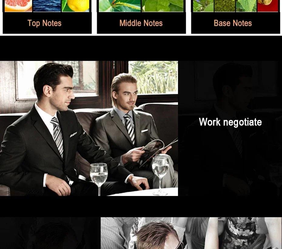 Hot Sale Perfume For Men Self Confidence Cologne Perfume Atomizer Fresh Temptation Gentleman Parfum Male Fragrance Cologne - MANDOTOS