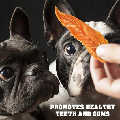 Human-Grade Chicken Jerky for Dogs - 1.5 lb Organic Treats - MANDOTOS