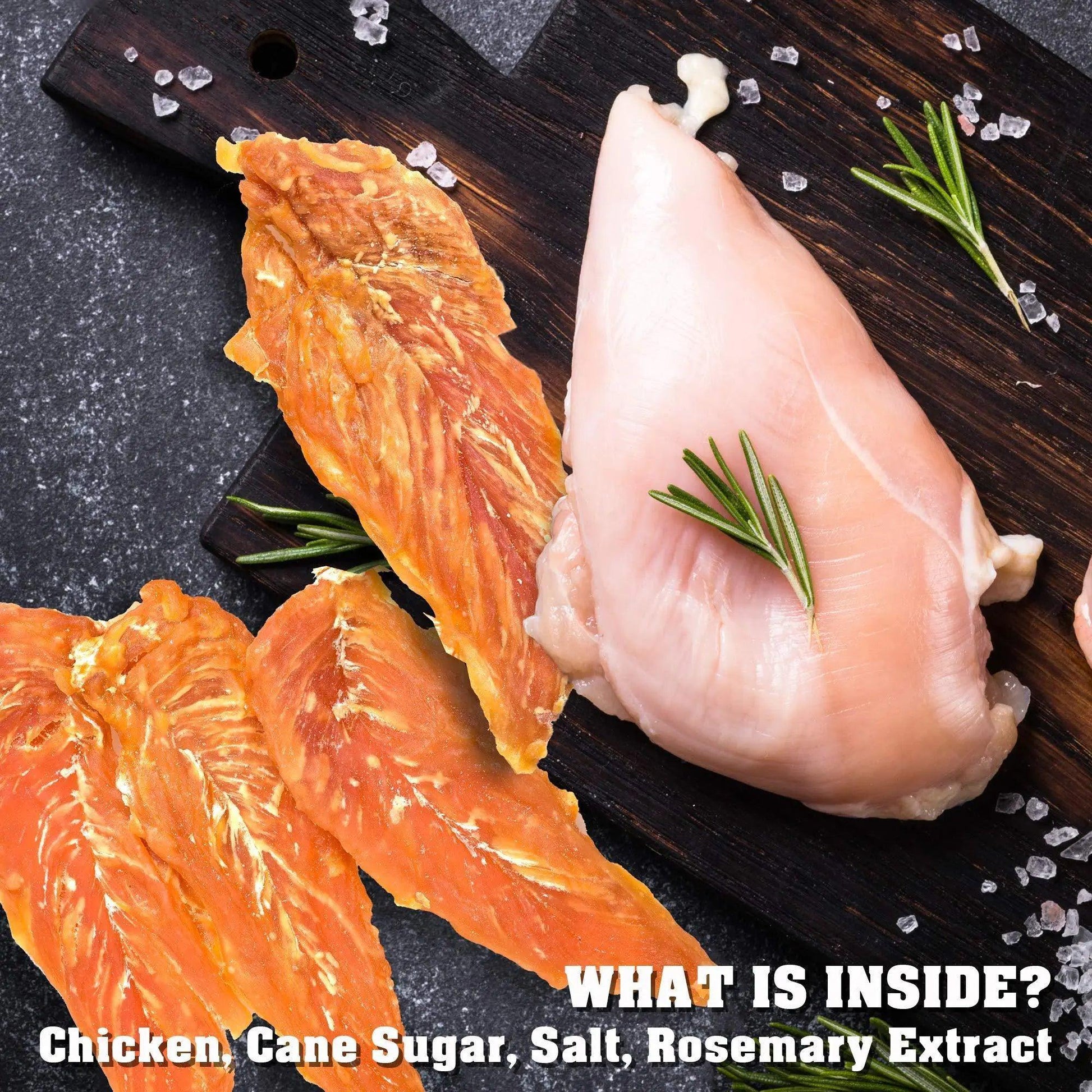 Human-Grade Chicken Jerky for Dogs - 1.5 lb Organic Treats - MANDOTOS