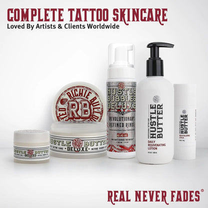 Hustle Tattoo Care Balm Twin Pack - Vegan & Petroleum-Free - MANDOTOS