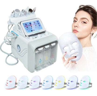 Hydro Water Oxygen Jet Peel Machine Oxy Spray Facial Machine Face Cleaning RF Lifting Dermabrasion Skin Care Beauty Device Spa - MANDOTOS