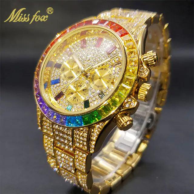 Gold Luxe Men's Waterproof Watch - MANDOTOS