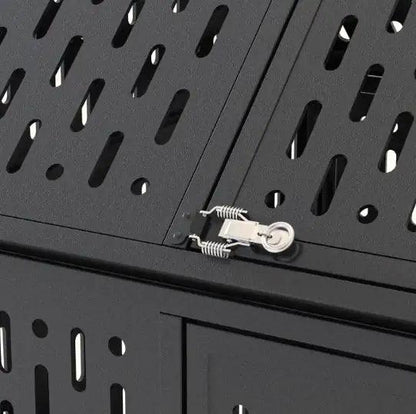 Indestructible 45" Dual-Door Dog Kennel - MANDOTOS