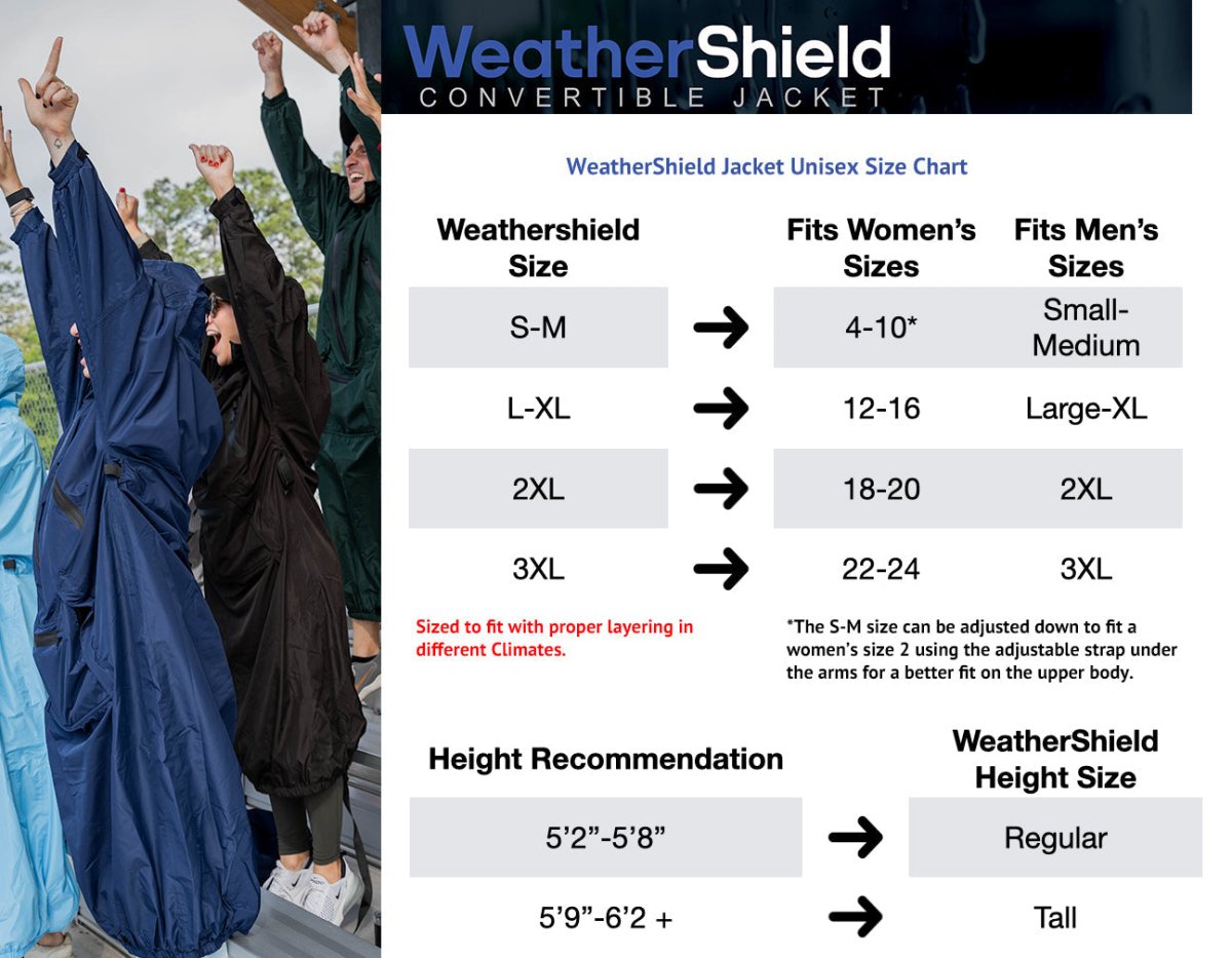 IWOM WeatherShield Convertible Jacket shown in black, featuring a zip-off hood and adjustable cuffs for versatile outdoor wear.