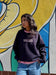Navy sweatshirt by JZD with anti-racism message, featuring a comfortable fit and bold print on the front.
