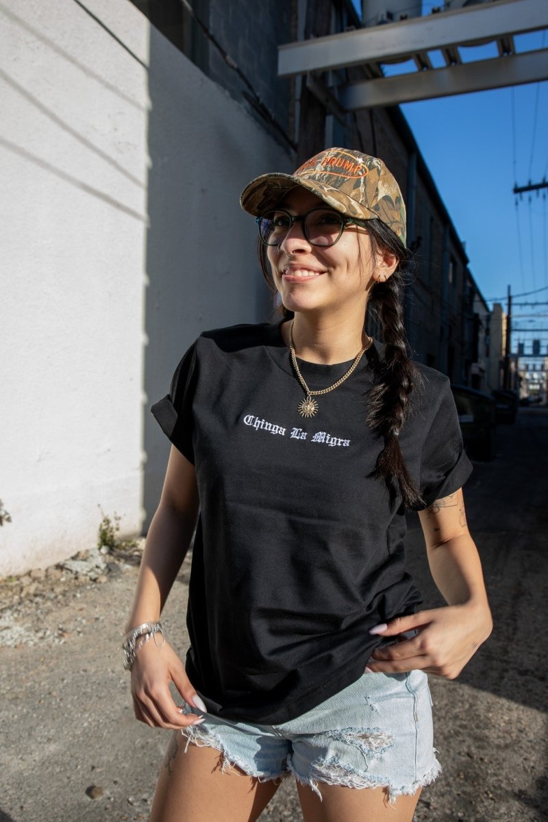 JZD CLM Tee shirt in soft fabric, featuring a classic crew neck and JZD branding on the front, casual and comfortable top.