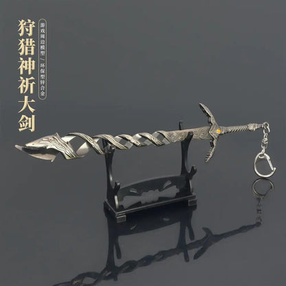 Elden Ring 22cm Metal God Sword Replica - MANDOTOS