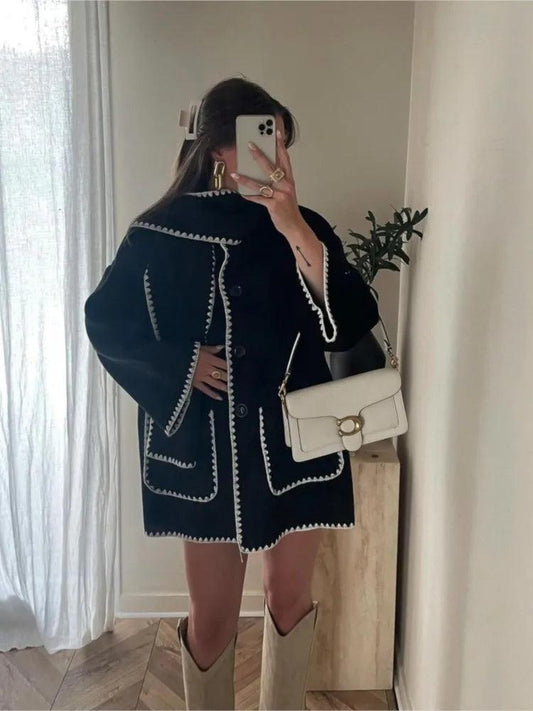 Ladies' Luxe Plush Coats - MANDOTOS