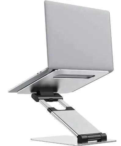 Laptop Stand for Desk with 360° Rotating Base - MANDOTOS