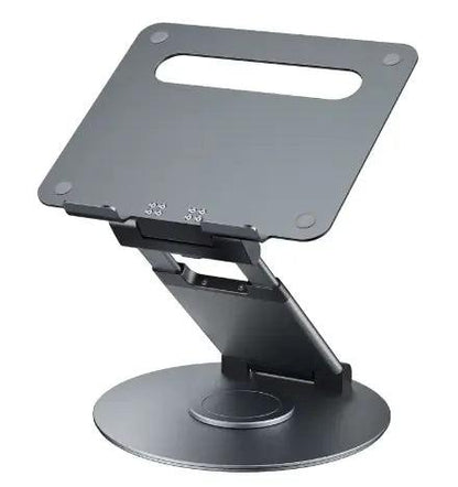 Laptop Stand for Desk with 360° Rotating Base - MANDOTOS