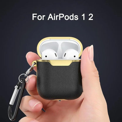 Leather Case For Airpods - MANDOTOS