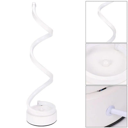 LED Elegance Spiral Desk Light - MANDOTOS