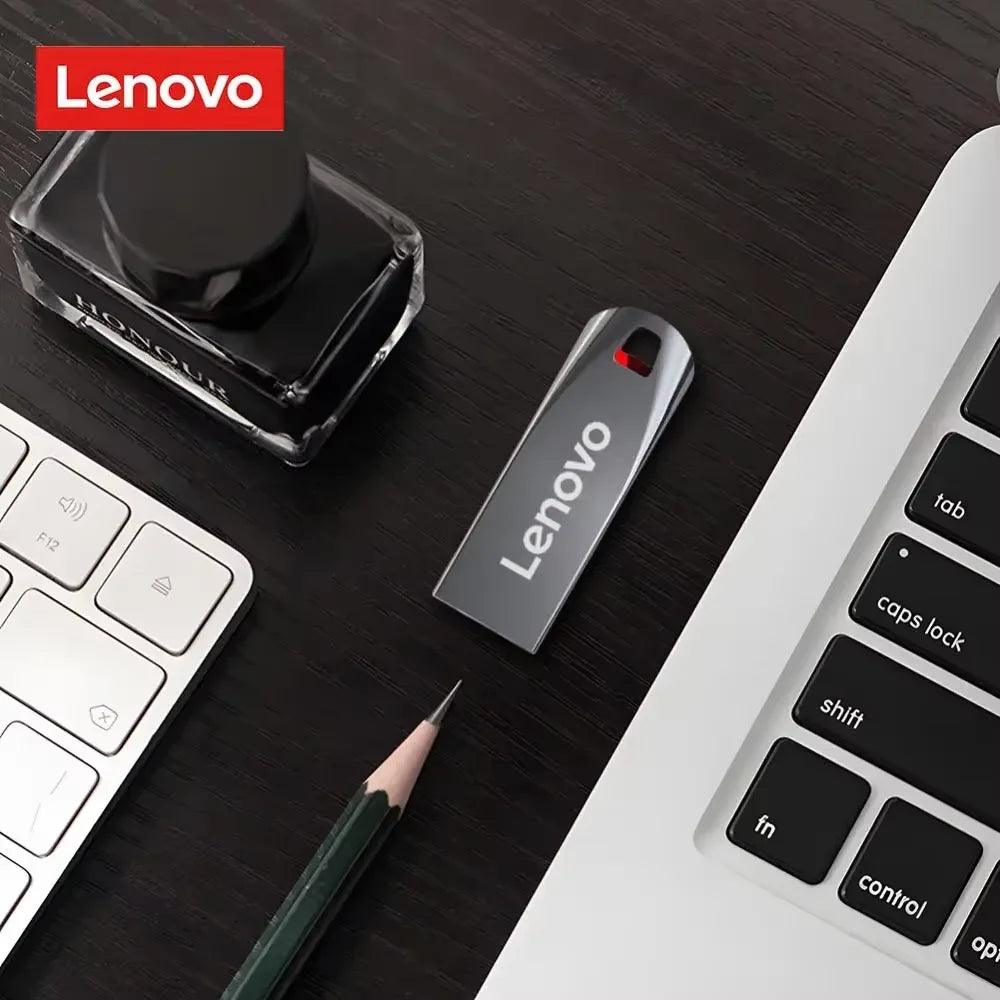 Lenovo 3.0 Pen Drive Metal High Speed Flash Drive 2TB1TB 512GB USB Memory Stick Pen Drive 128GB Suitable for PC/Laptop/PS4 Contr - MANDOTOS