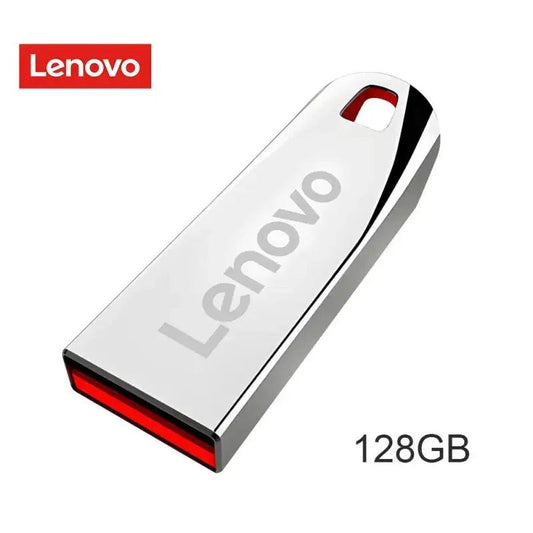 Lenovo 3.0 Pen Drive Metal High Speed Flash Drive 2TB1TB 512GB USB Memory Stick Pen Drive 128GB Suitable for PC/Laptop/PS4 Contr - MANDOTOS