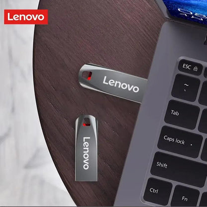 Lenovo 3.0 Pen Drive Metal High Speed Flash Drive 2TB1TB 512GB USB Memory Stick Pen Drive 128GB Suitable for PC/Laptop/PS4 Contr - MANDOTOS