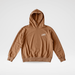 Rust-colored bamboo hoodie from LITTLE RAD THINGS featuring a cozy, soft fabric and a relaxed fit.