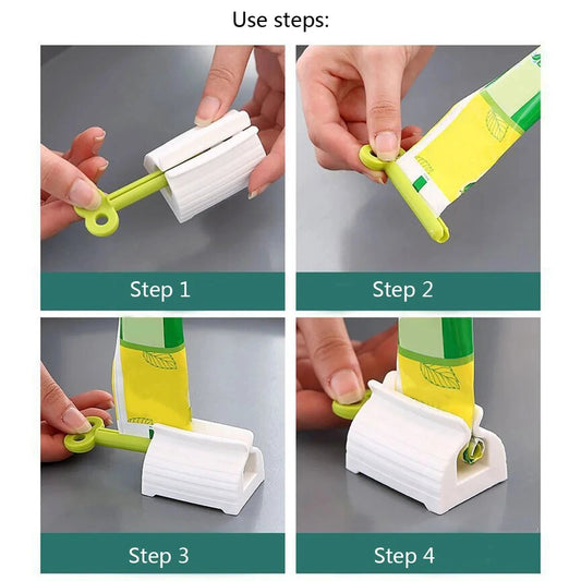 Mandotos toothpaste tube squeezer by LoveLife Home Living Store, easy dispensing tool for efficient brushing and no waste.