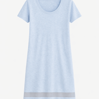 Lusome Sleep USA Gabriela Nightie chemise made of soft fabric, featuring delicate lace details and a relaxed fit.